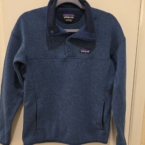 Patagonia Navy Blue Fleece Pullover